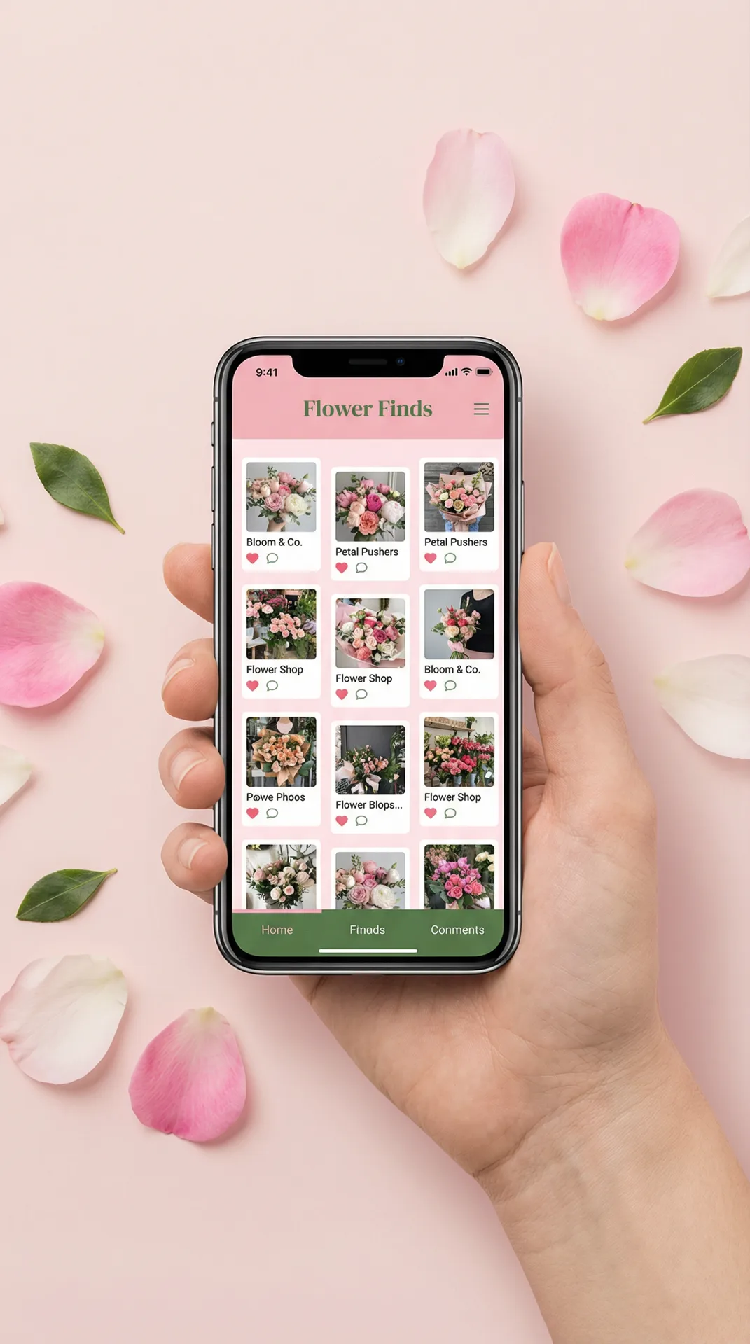 探花APP手机界面展示 - 探花