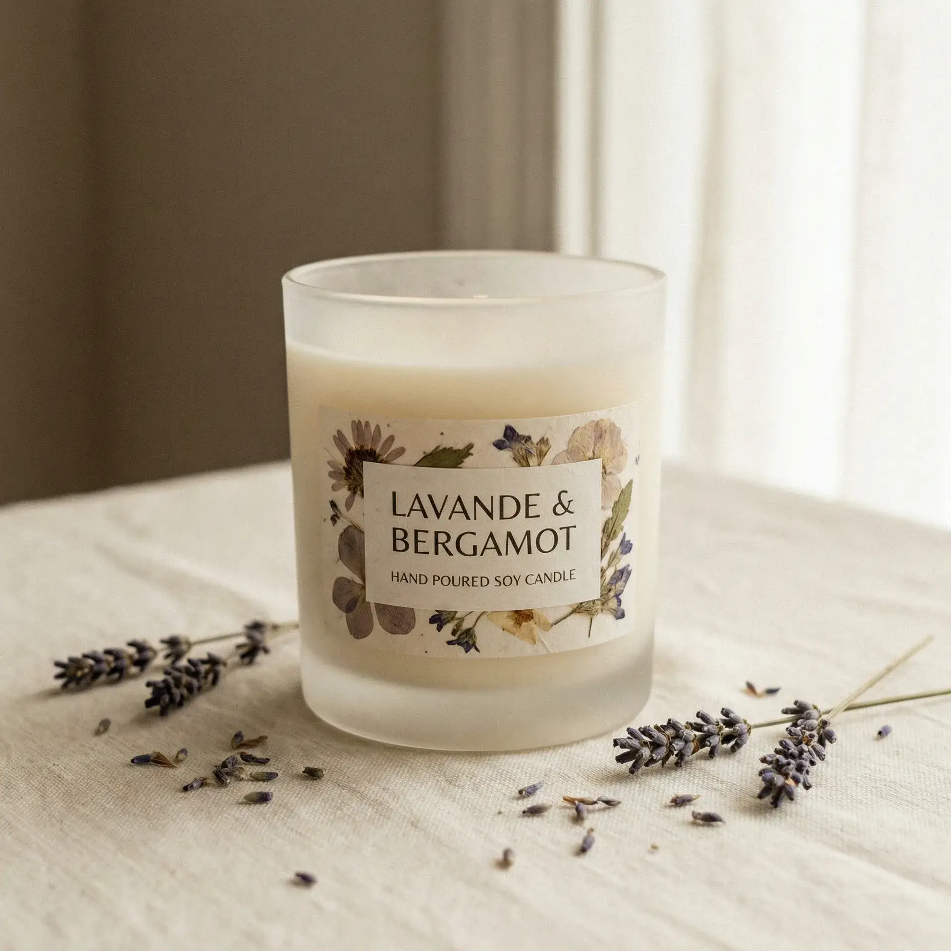 植物香薰蜡烛 - 探花