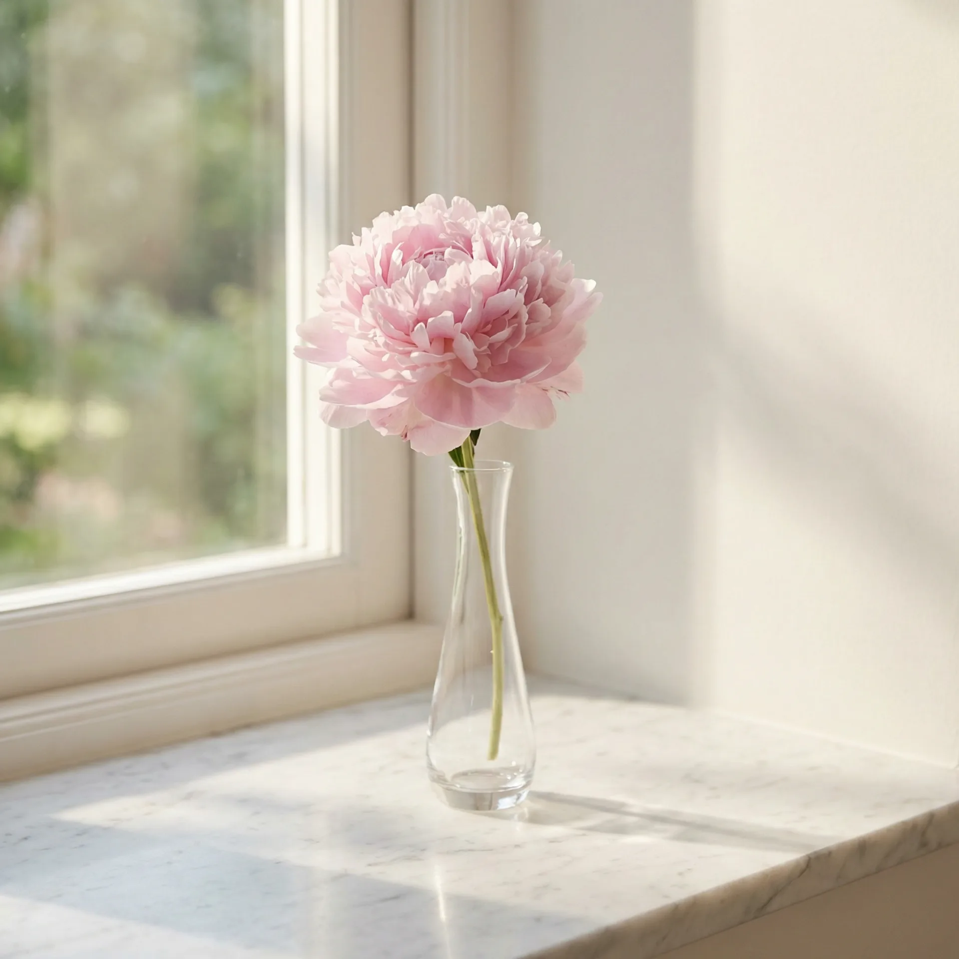 窗台花艺小景 - 探花